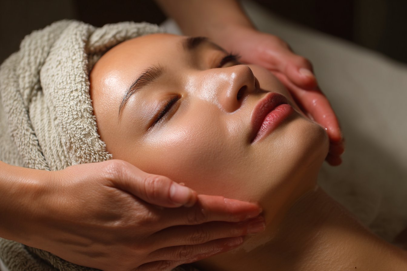 フェイシャル施術